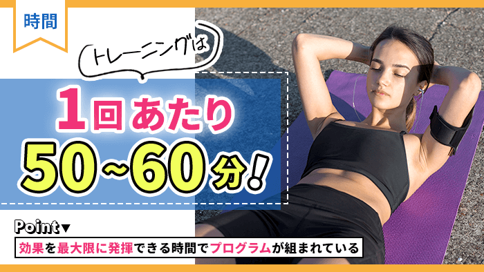 1回のトレーニング時間は？